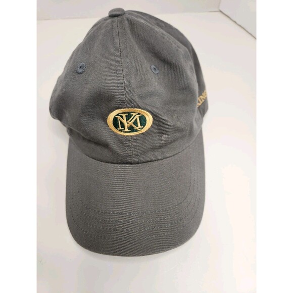 Kingsmill‎ Resort Hat Cap Strap Back Gray Williamsburg Virginia Golf - Picture 1 of 6